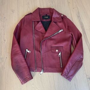 Maje Leather Jacket